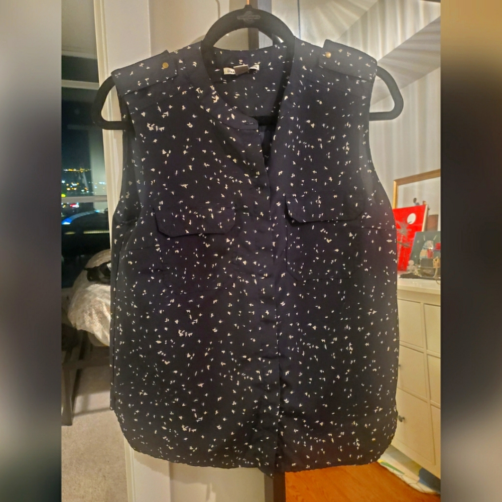 Polka dot blouse